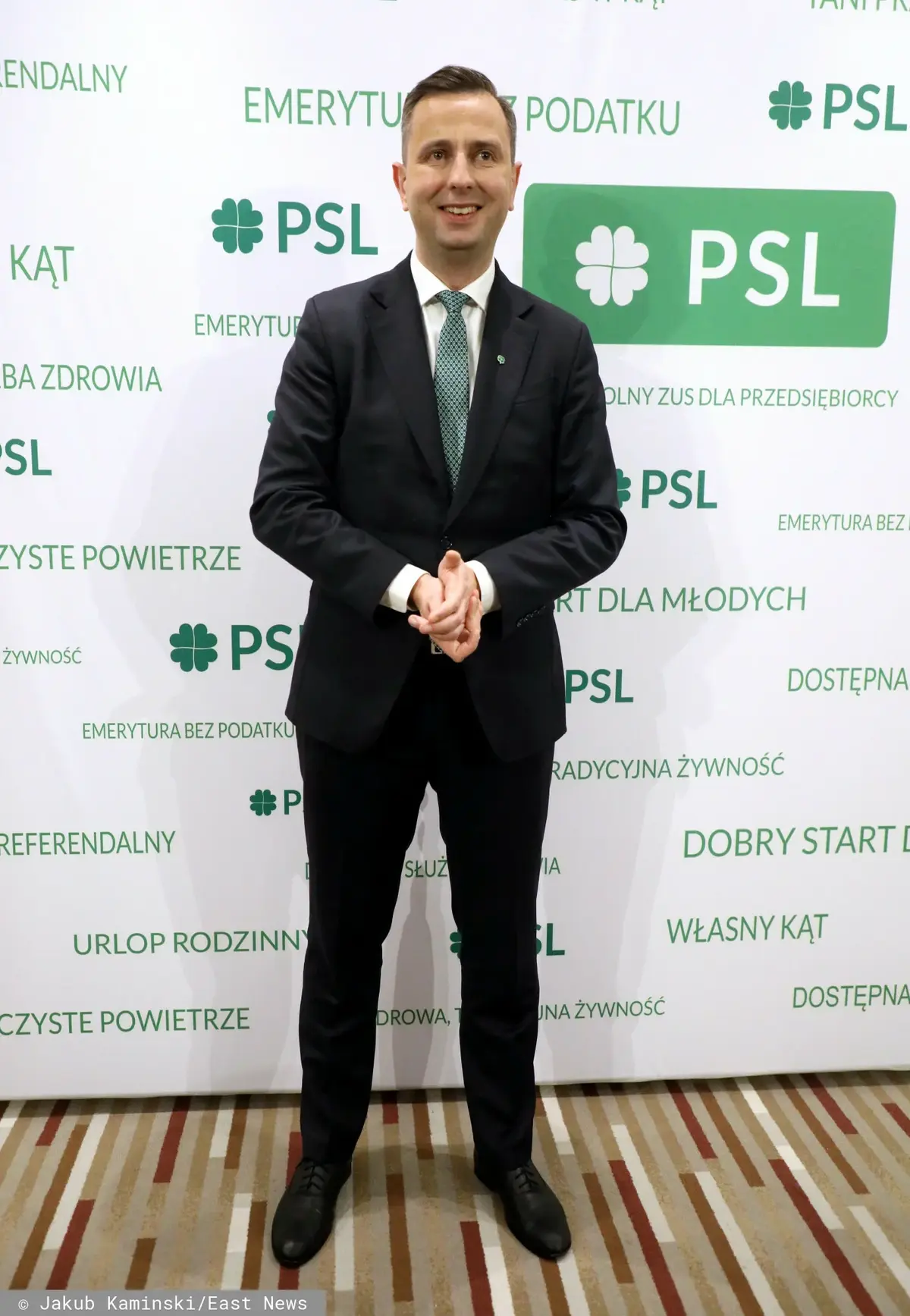 Władysław Kosiniak-Kamysz na kongresie PSL po wybraniu na prezesa partii