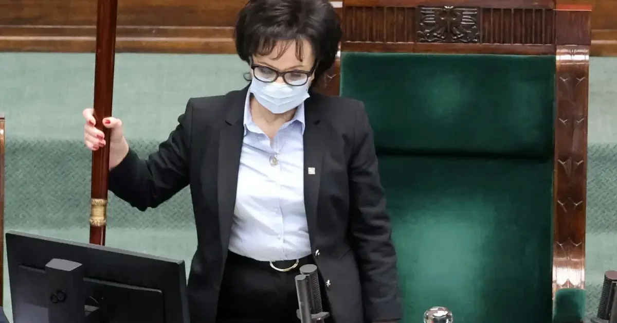 Elżbieta Witek na 47. posiedzeniu Sejmu IX kadencji
