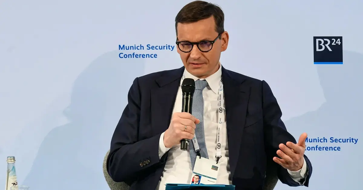 Mateusz Morawiecki na konferencji w Monachium 