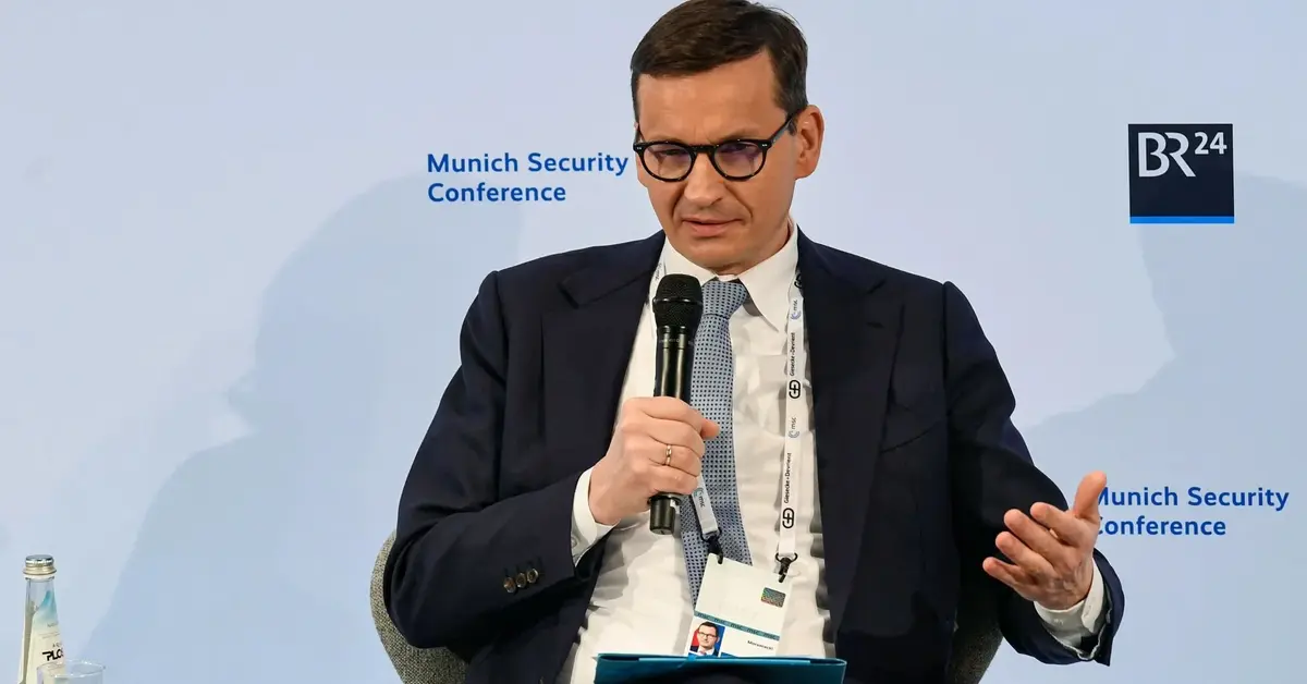 Mateusz Morawiecki na konferencji w Monachium 