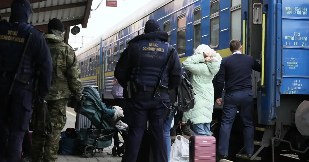 Obywatele Ukrainy przyjeżdżają do Polski