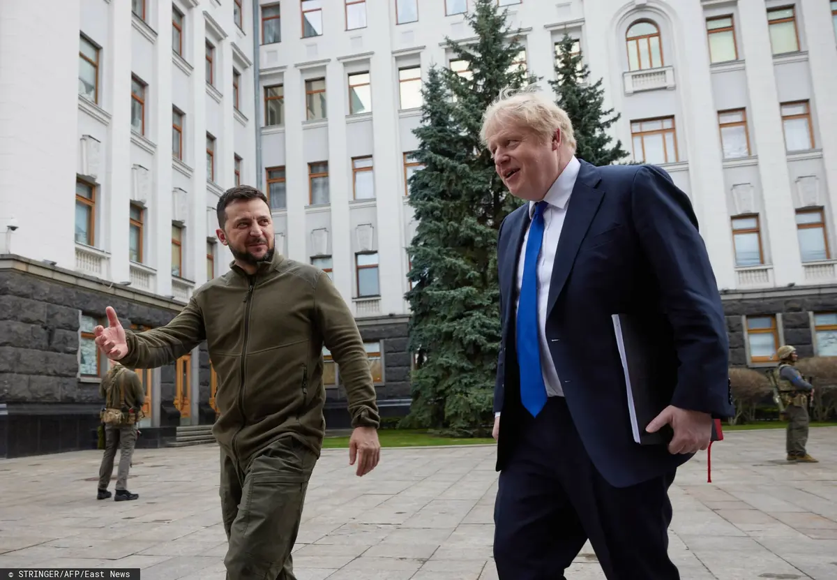 Wizyta Johnsona w Kijowie