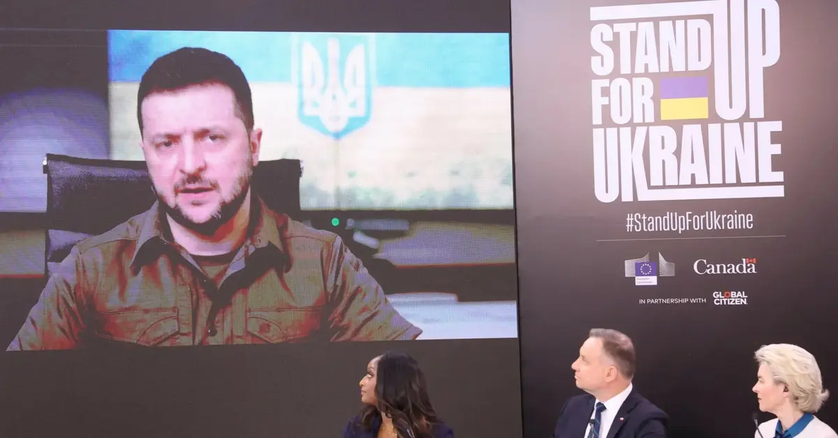 Główne zdjęcie - Stand Up For Ukraine. Miliardy euro na pomoc uchodźcom