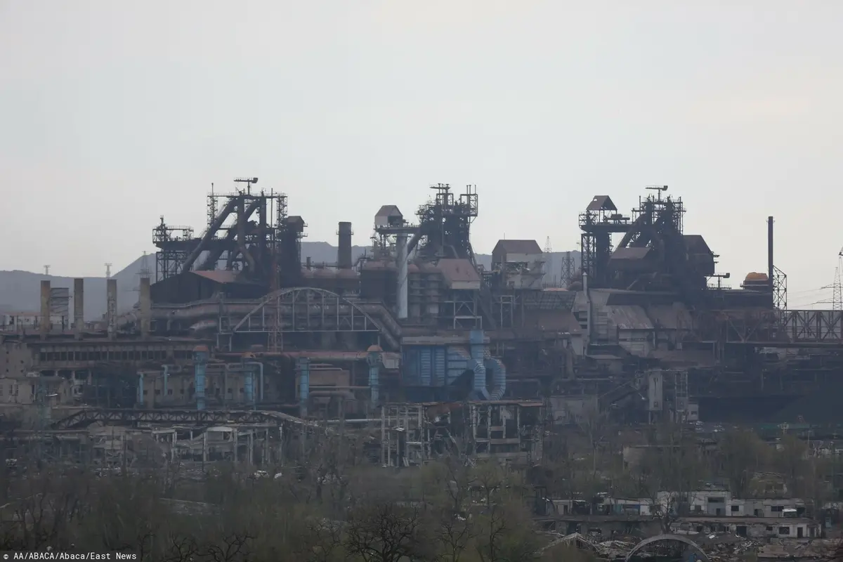 Zakłady Azowstal w Mariupolu