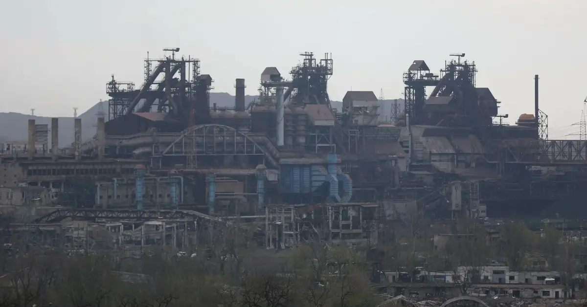 Zakłady Azowstal w Mariupolu