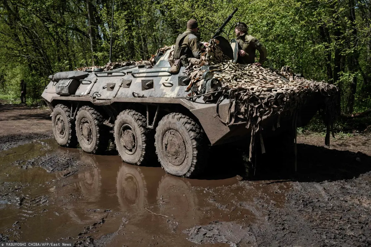 ukraiński pojazd opancerzony
