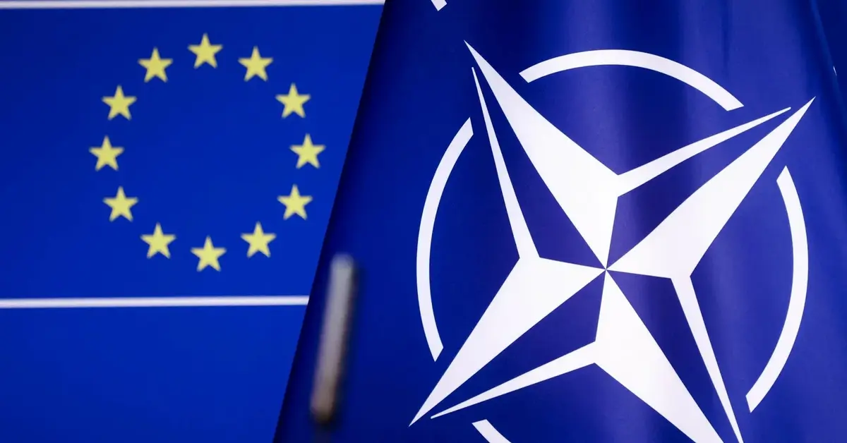 flaga NATO i UE