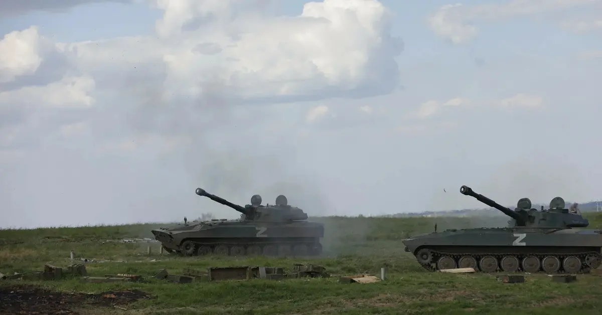 rosyjskie czołgi