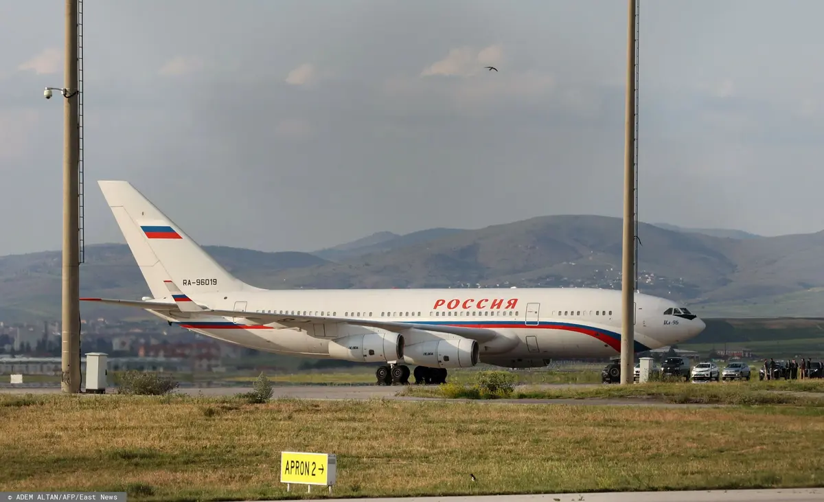 Rosyjski samolot osobowy