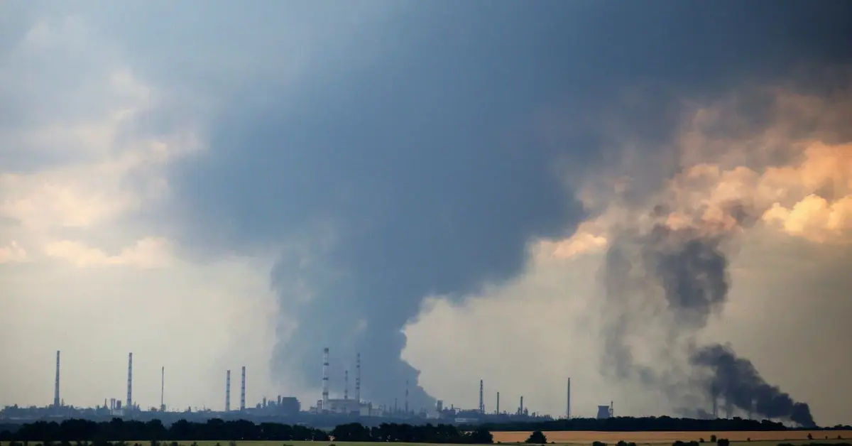 Główne zdjęcie - Rosjanie napierają na Lisiczańsk. Straszliwy atak rakietowy na Krzemieńczuk