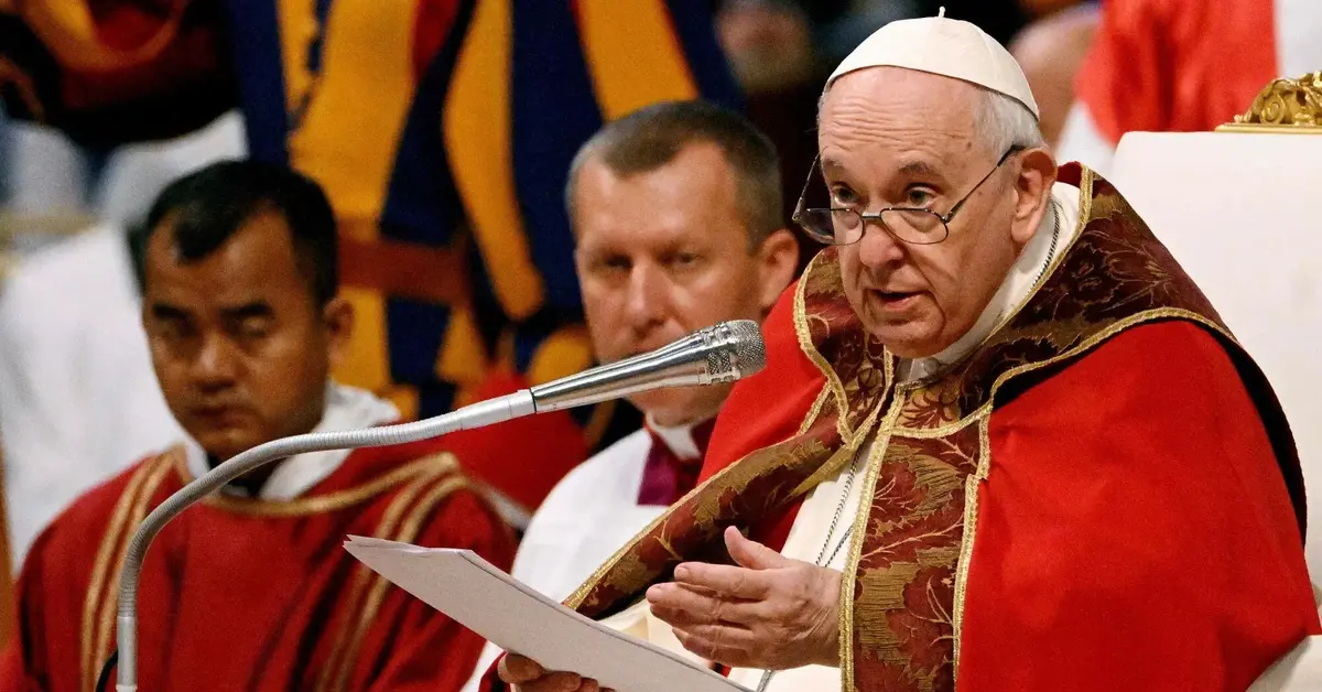 Główne zdjęcie - Papież zabrał głos w sprawie wojny. "Należy płakać, pomagać i nawrócić się"