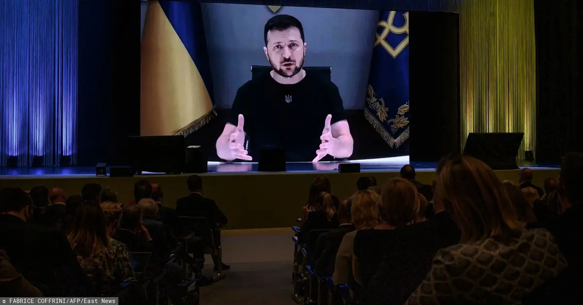Główne zdjęcie - Ważne słowa Zełenskiego. "Cały demokratyczny świat powinien pomóc w odbudowie Ukrainy"