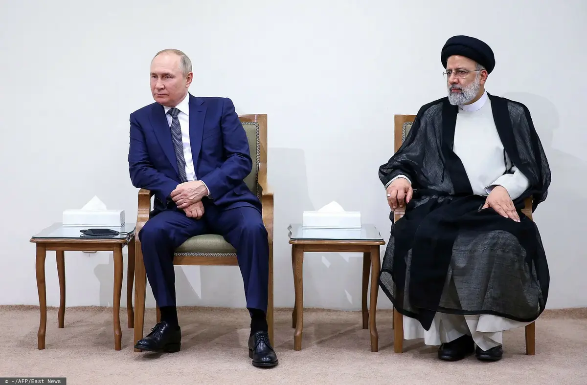 Władimir Putin na spotkaniu z Ayatollah Ali Khamenei