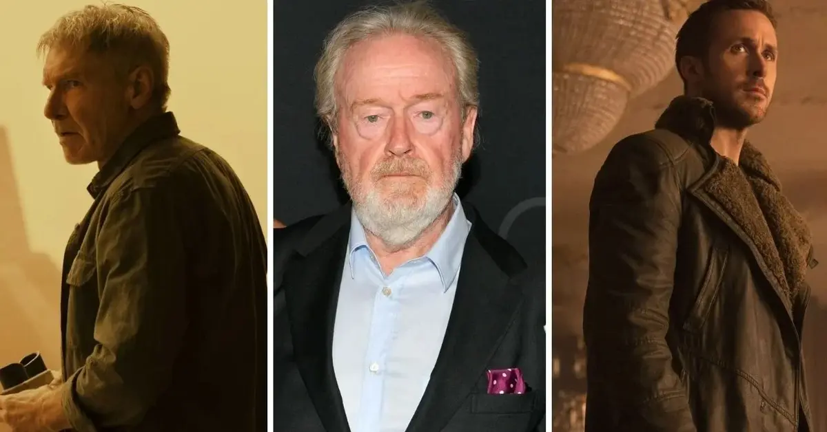 Kolaż: Harrison Ford, Ridley Scott, Ryan Gosling