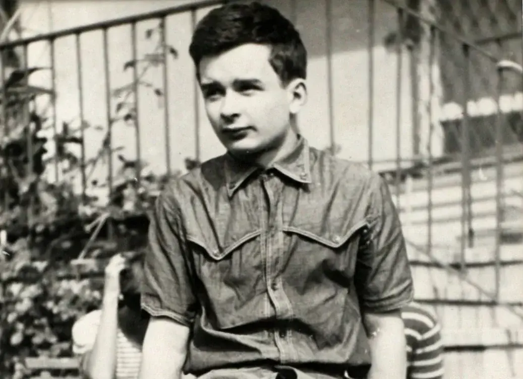 Młody Jarosław Kaczyński