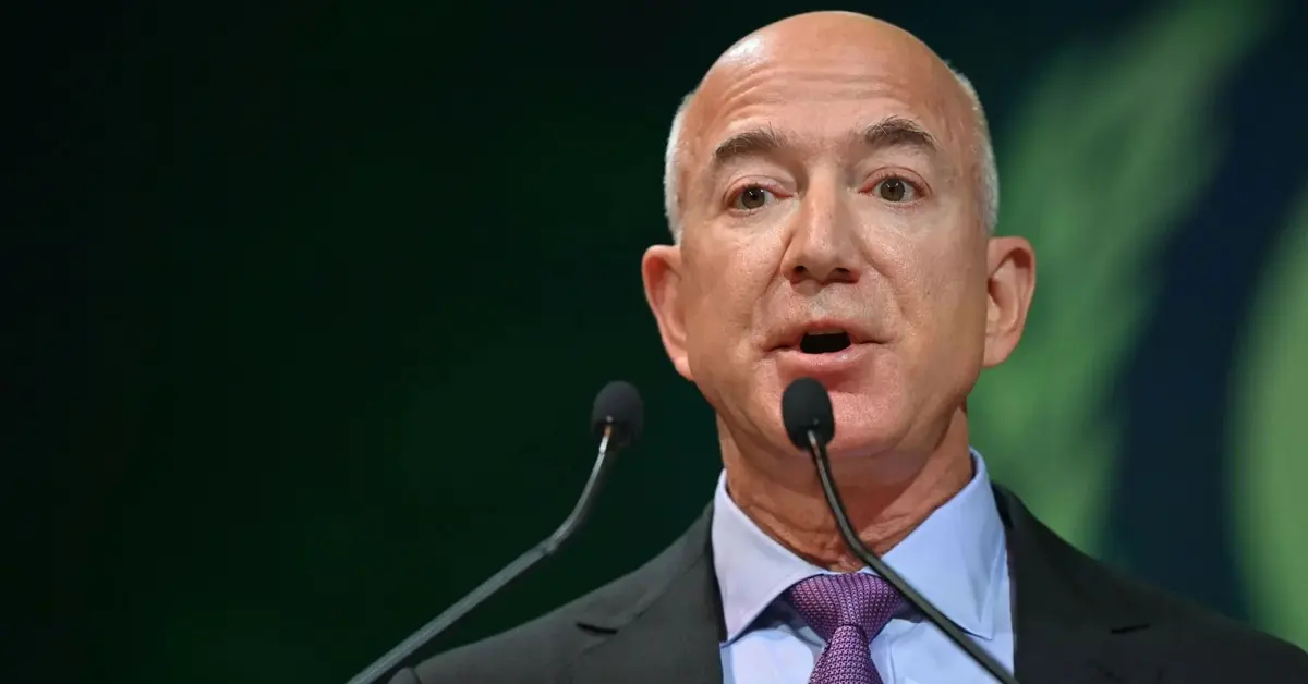 Jeff Bezos na szczycie klimatycznym