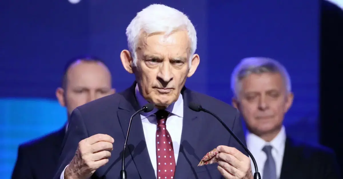 Jerzy Buzek na konwencji Koalicji Europejskiej