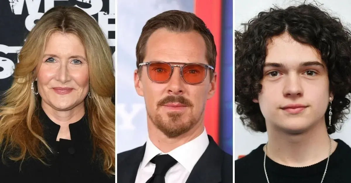 Kolaż: Laura Dern, Benedict Cumberbatch, Noah Jupe