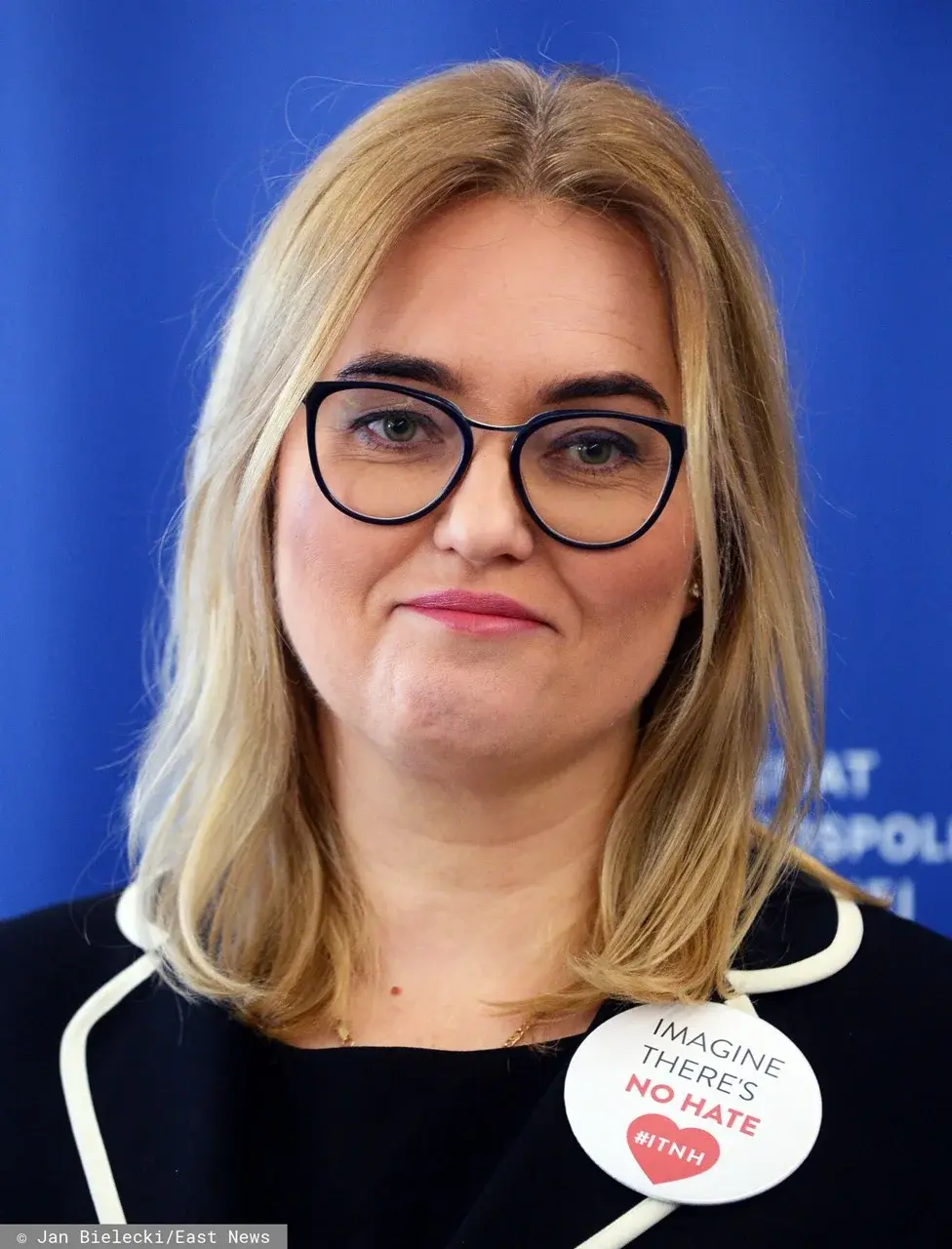 Magdalena Adamowicz podczas Konferencji w Senacie nt. mowy nienawiści