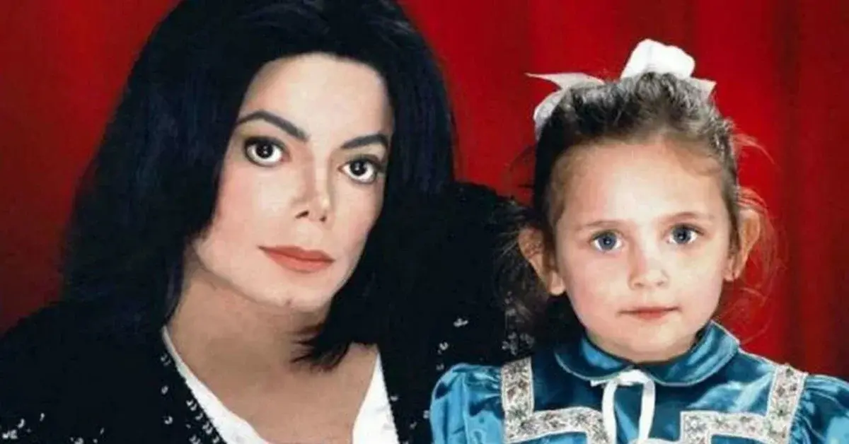 Michael Jackson z córką