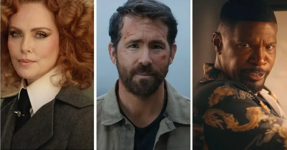 Filmowe premiery Netflixa 2022. Charlize Theron, Ryan Reynolds, Jamie Foxx
