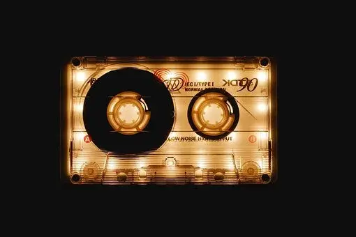Stara kaseta z muzyką