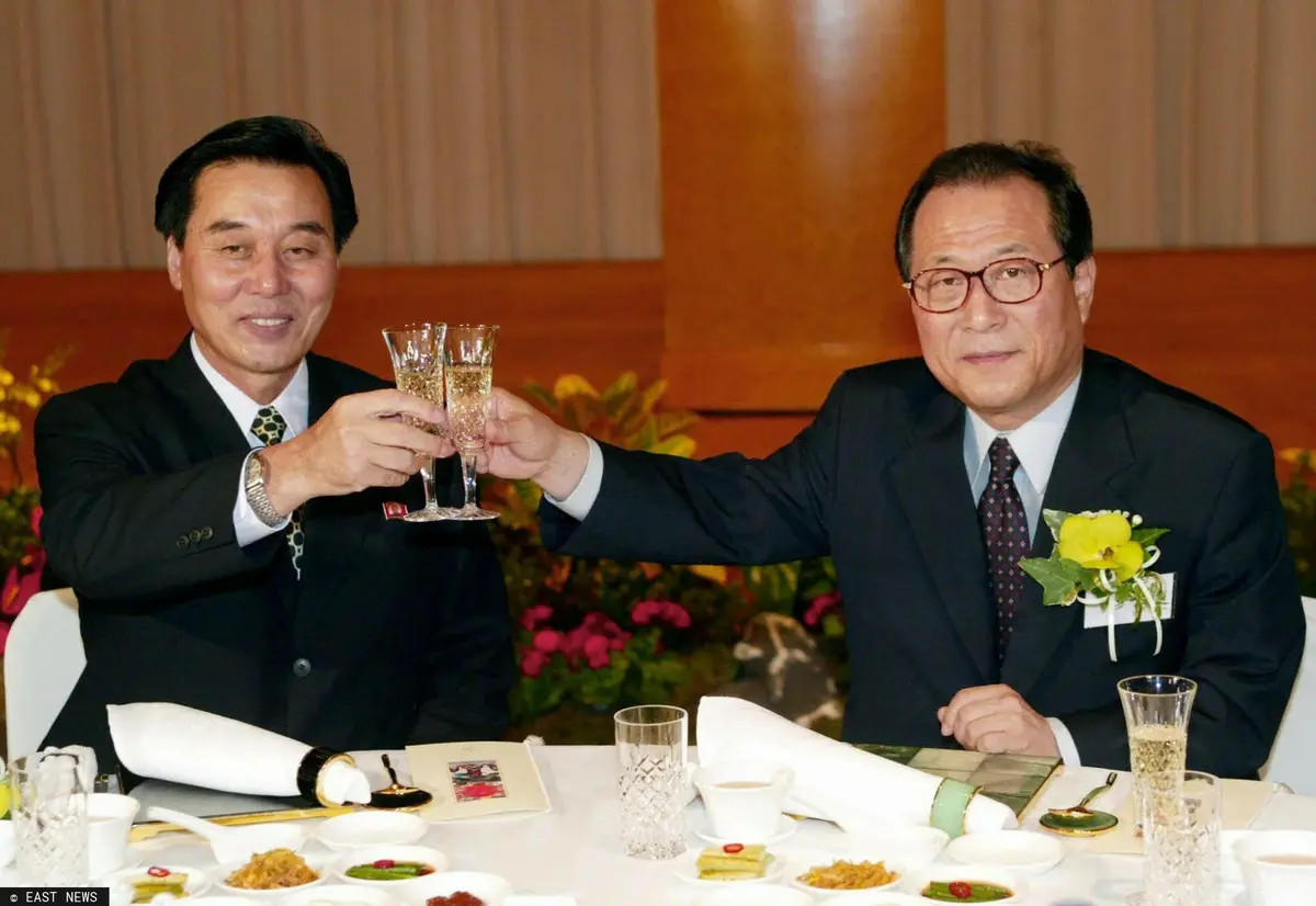 politycy północnej i południowej korei