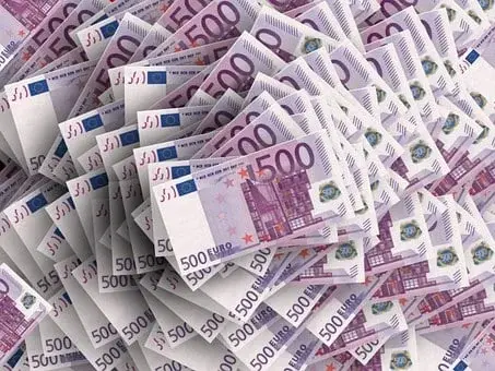 Banknoty po 500 euro