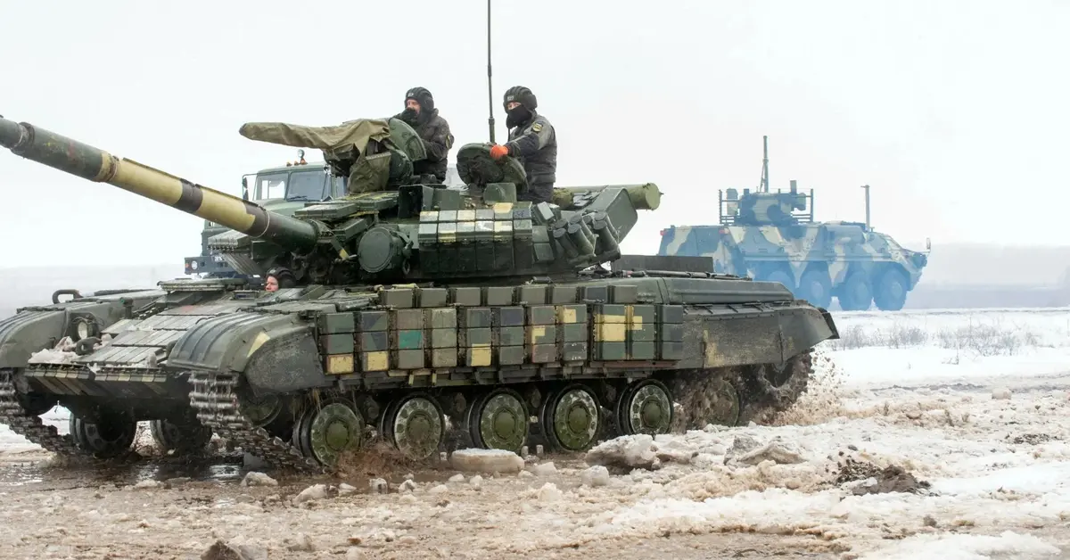 ćwiczenia armii ukraińskiej